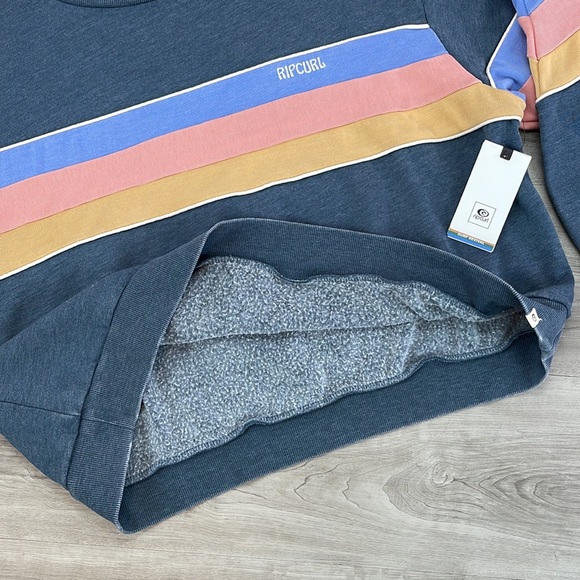 🔆RIP CURL🔆 GOLDEN STATE CREW RETRO SWEATSHIRT - Picture 11 of 13